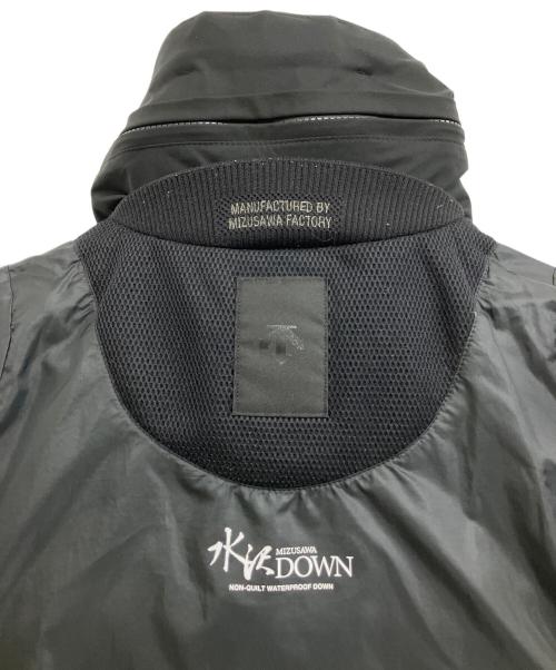 DESCENTE ALLTERRAIN（デザイント オルテライン）DESCENTE ALLTERRAIN (デザイント オルテライン) 水沢ダウンジャケット ブラック サイズ:Sの古着・服飾アイテム