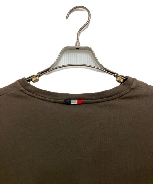 MONCLER（モンクレール）MONCLER (モンクレール) ロゴカットソー ブラウン サイズ:Lの古着・服飾アイテム