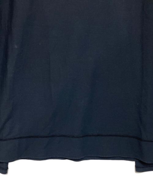 JIL SANDER（ジルサンダー）JIL SANDER (ジルサンダー) ワンポイントカットソー ネイビー サイズ:Mの古着・服飾アイテム