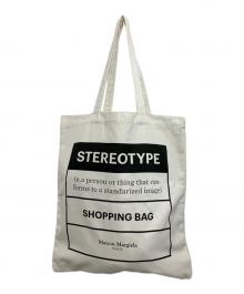 Maison Margiela（メゾンマルジェラ）の古着「SHOPPING BAG」｜ホワイト