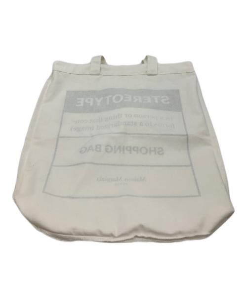 Maison Margiela（メゾンマルジェラ）Maison Margiela (メゾンマルジェラ) SHOPPING BAG ホワイトの古着・服飾アイテム