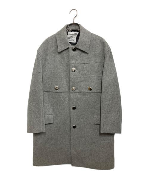 TTT MSW（ティー）TTT MSW (ティー) ウールコート グレー サイズ:Mの古着・服飾アイテム
