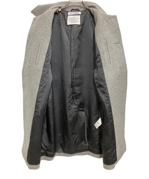 TTT MSW（ティー）TTT MSW (ティー) ウールコート グレー サイズ:Mの古着・服飾アイテム