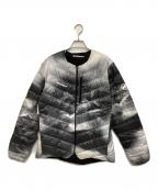 MAMMUTマムート）の古着「Seon IN Cardigan AF Grain」｜ブラック×ホワイト