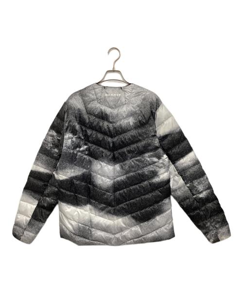 MAMMUT（マムート）MAMMUT (マムート) Seon IN Cardigan AF Grain ブラック×ホワイト サイズ:Lの古着・服飾アイテム