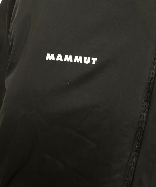 MAMMUT（マムート）MAMMUT (マムート) Seon IN Cardigan AF Grain ブラック×ホワイト サイズ:Lの古着・服飾アイテム
