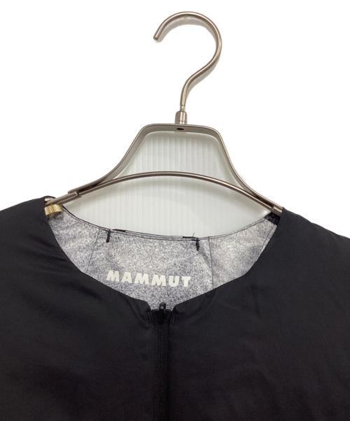 MAMMUT（マムート）MAMMUT (マムート) Seon IN Cardigan AF Grain ブラック×ホワイト サイズ:Lの古着・服飾アイテム