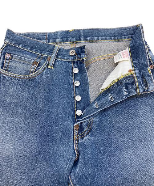 EVISU Paris France（エヴィス パリス）EVISU Paris France (エヴィス パリス) デニムパンツ ブルー サイズ:Mの古着・服飾アイテム