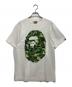 A BATHING APE（アベイシングエイプ）の古着「Tシャツ」｜ホワイト