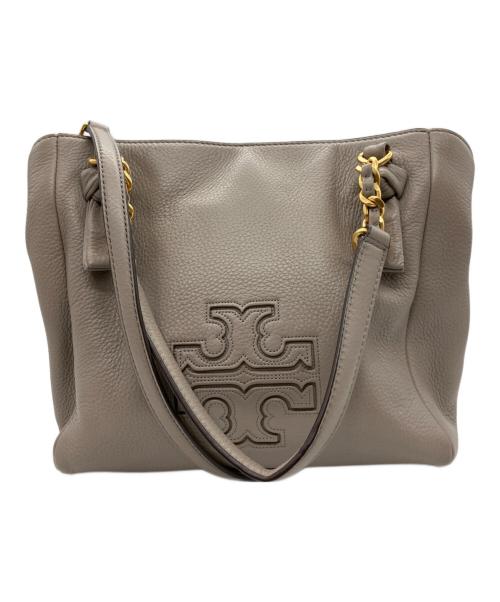 TORY BURCH（トリーバーチ）TORY BURCH (トリーバーチ) ハーパースモールサッチェル グレーの古着・服飾アイテム