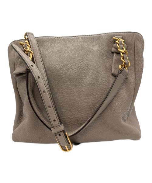 TORY BURCH（トリーバーチ）TORY BURCH (トリーバーチ) ハーパースモールサッチェル グレーの古着・服飾アイテム