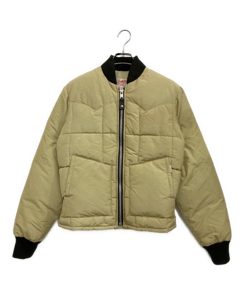 DOWN by schott（ダウン バイ ショット）DOWN by schott (ダウン バイ ショット) ダウンジャケット カーキ サイズ:Sの古着・服飾アイテム