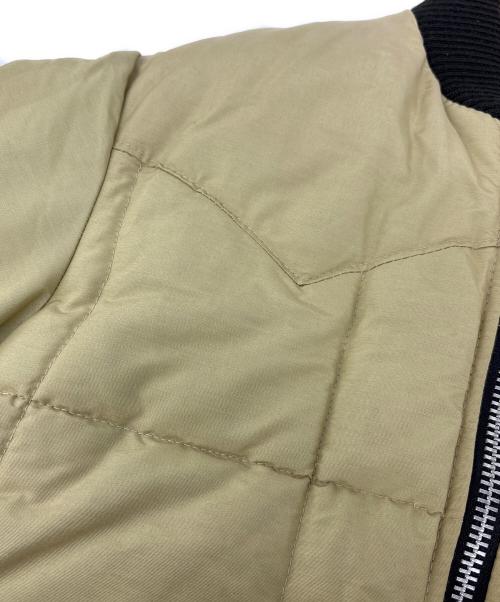 DOWN by schott（ダウン バイ ショット）DOWN by schott (ダウン バイ ショット) ダウンジャケット カーキ サイズ:Sの古着・服飾アイテム