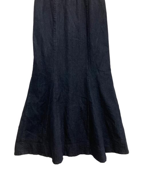 Snidel（スナイデル）Snidel (スナイデル) デニムマーメイドワンピース ネイビー サイズ:Mの古着・服飾アイテム