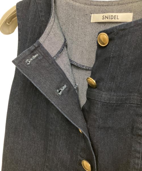 Snidel（スナイデル）Snidel (スナイデル) デニムマーメイドワンピース ネイビー サイズ:Mの古着・服飾アイテム