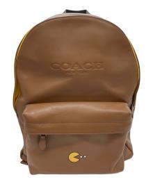 COACH×PAC-MAN（コーチ×パックマン）の古着「リュック」｜ブラウン