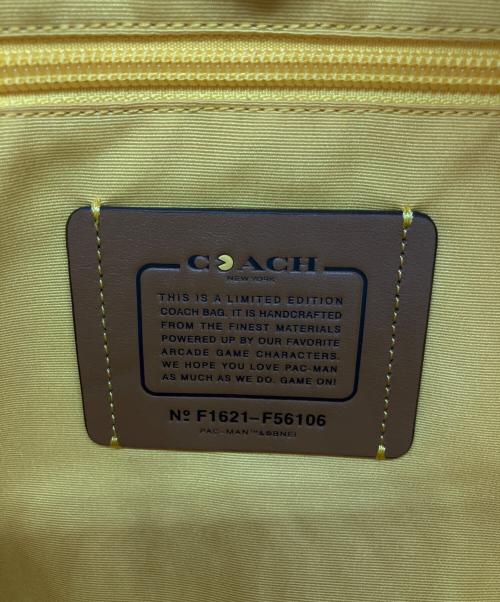COACH（コーチ）COACH (コーチ) PAC-MAN (パックマン) リュック ブラウンの古着・服飾アイテム