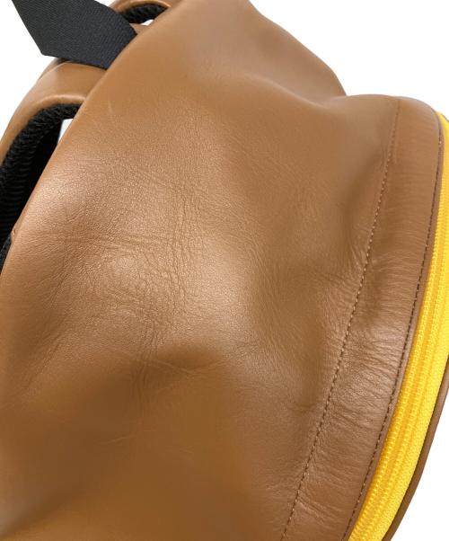 COACH（コーチ）COACH (コーチ) PAC-MAN (パックマン) リュック ブラウンの古着・服飾アイテム