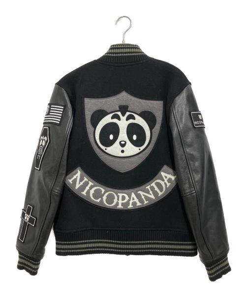 NICOPANDA（ニコパンダ）NICOPANDA (ニコパンダ) スタジャン ブラック サイズ:Mの古着・服飾アイテム