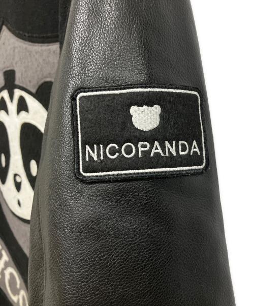 NICOPANDA（ニコパンダ）NICOPANDA (ニコパンダ) スタジャン ブラック サイズ:Mの古着・服飾アイテム