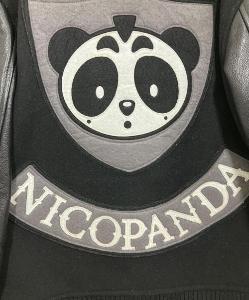 NICOPANDA（ニコパンダ）NICOPANDA (ニコパンダ) スタジャン ブラック サイズ:Mの古着・服飾アイテム