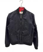 COACHコーチ）の古着「MA-1 フライトジャケット」｜ブラック