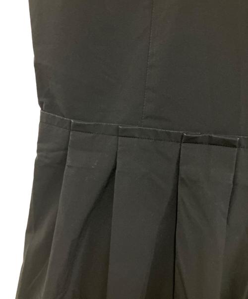 YOKO CHAN（ヨーコチャン）YOKO CHAN (ヨーコチャン) ウエストタックドレス ブラック サイズ:Freeの古着・服飾アイテム