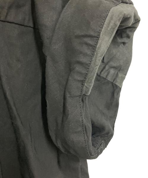 theory luxe（セオリーリュクス）theory luxe (セオリーリュクス) Crisp Linen Estelle半袖ワンピース ブラック サイズ:Mの古着・服飾アイテム