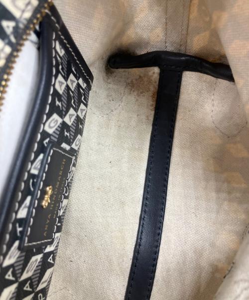 ANYA HINDMARCH（アニヤ・ハインドマーチ）ANYA HINDMARCH (アニヤ・ハインドマーチ) I AM A Plastic Bag グレーの古着・服飾アイテム