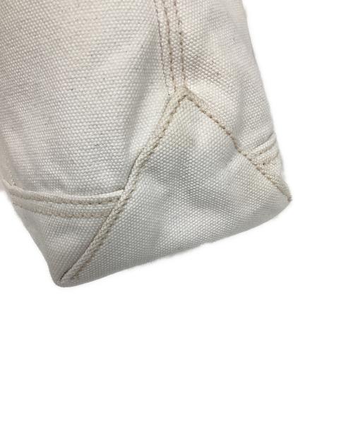 POLO RALPH LAUREN（ポロ・ラルフローレン）POLO RALPH LAUREN (ポロ・ラルフローレン) キャンバストートバッグ ホワイトの古着・服飾アイテム