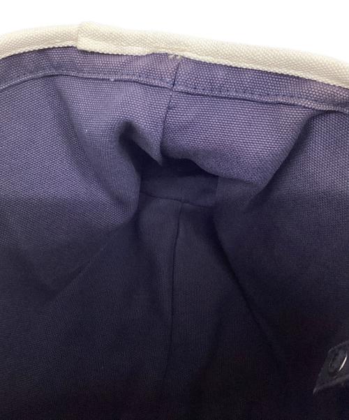 POLO RALPH LAUREN（ポロ・ラルフローレン）POLO RALPH LAUREN (ポロ・ラルフローレン) キャンバストートバッグ ホワイトの古着・服飾アイテム