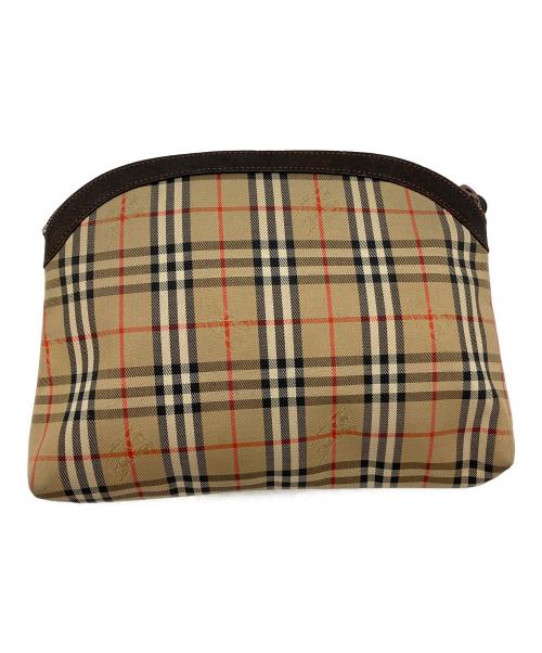 Burberry's（バーバリーズ）Burberry's (バーバリーズ) セカンドバッグ ブラウンの古着・服飾アイテム