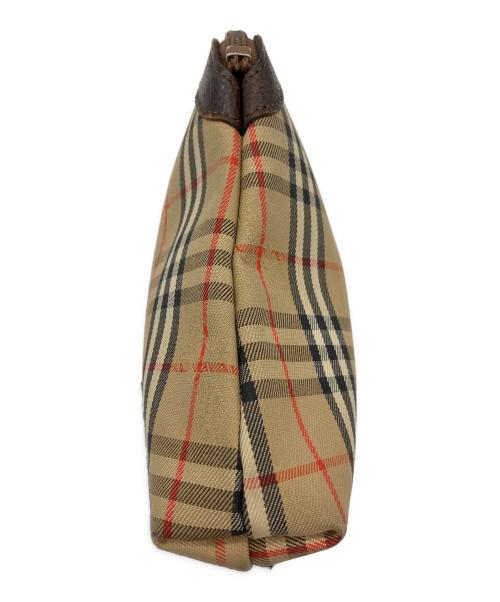 Burberry's（バーバリーズ）Burberry's (バーバリーズ) セカンドバッグ ブラウンの古着・服飾アイテム