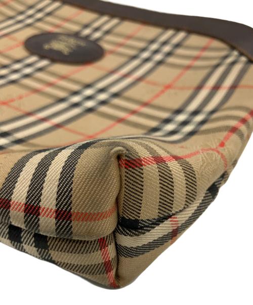 Burberry's（バーバリーズ）Burberry's (バーバリーズ) セカンドバッグ ブラウンの古着・服飾アイテム