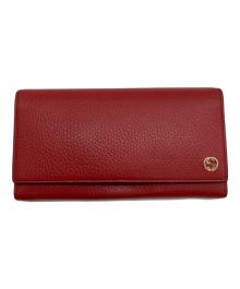 GUCCI（グッチ）の古着「長財布」｜レッド