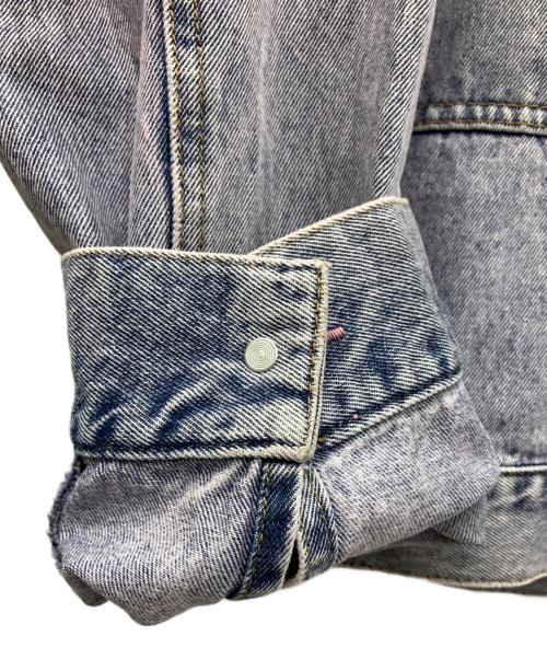 ARPEGE STORY（アルページュストーリー）Arpege story (アルページュストーリー) ノーカラーGジャン ピンクスカイブルー サイズ:1の古着・服飾アイテム
