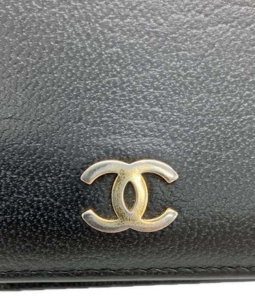 CHANEL（シャネル）CHANEL (シャネル) 長財布 ブラックの古着・服飾アイテム