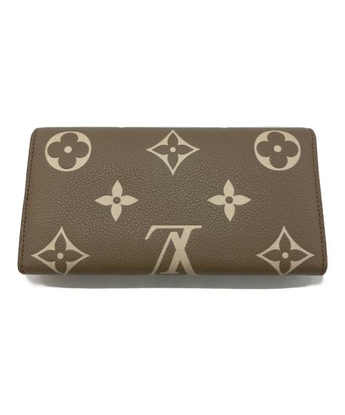 LOUIS VUITTON（ルイ ヴィトン）LOUIS VUITTON (ルイ ヴィトン) 長財布 ベージュの古着・服飾アイテム