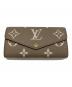 LOUIS VUITTON（ルイ ヴィトン）の古着「長財布」｜ベージュ