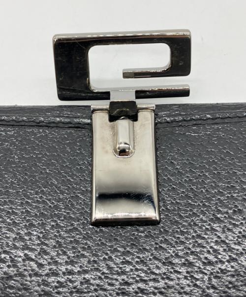 GUCCI（グッチ）GUCCI (グッチ) 長財布 ブラックの古着・服飾アイテム