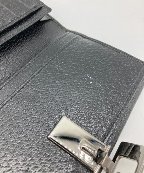 GUCCI（グッチ）GUCCI (グッチ) 長財布 ブラックの古着・服飾アイテム