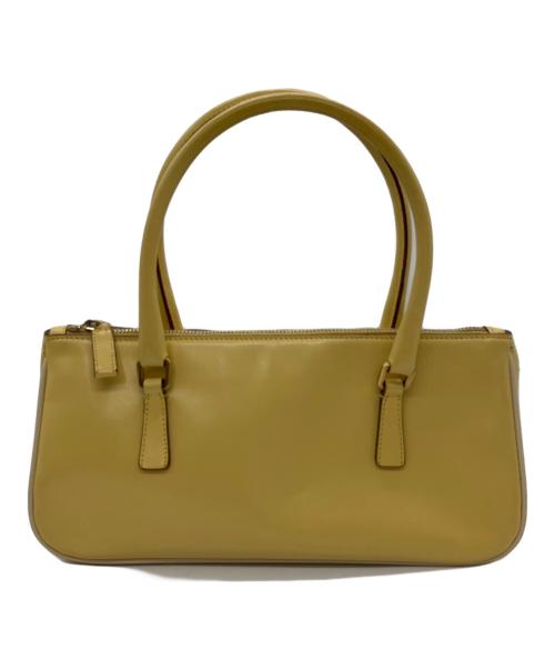 PRADA（プラダ）PRADA (プラダ) ハンドバッグ イエローの古着・服飾アイテム