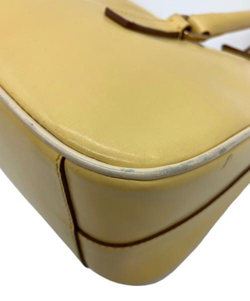 PRADA（プラダ）PRADA (プラダ) ハンドバッグ イエローの古着・服飾アイテム