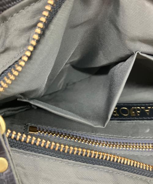 VIOLAd'ORO（ヴィオラドーロ）VIOLAd'ORO (ヴィオラドーロ) 2WAYナイロントートバッグ ゴールドの古着・服飾アイテム