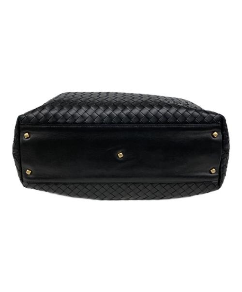 BOTTEGA VENETA（ボッテガベネタ）BOTTEGA VENETA (ボッテガベネタ) ハンドバッグ ブラックの古着・服飾アイテム