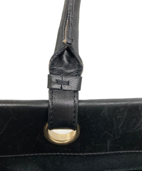 BOTTEGA VENETA（ボッテガベネタ）BOTTEGA VENETA (ボッテガベネタ) ハンドバッグ ブラックの古着・服飾アイテム
