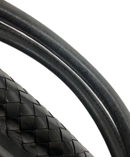 BOTTEGA VENETA（ボッテガベネタ）BOTTEGA VENETA (ボッテガベネタ) ハンドバッグ ブラックの古着・服飾アイテム