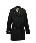 BURBERRYバーバリー）の古着「トレンチコート」｜ブラック