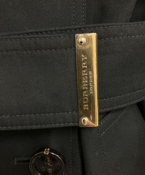 BURBERRY（バーバリー）BURBERRY (バーバリー) トレンチコート ブラック サイズ:42の古着・服飾アイテム