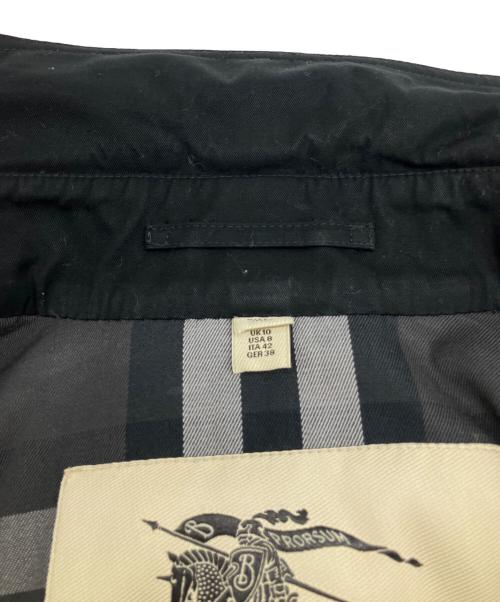 BURBERRY（バーバリー）BURBERRY (バーバリー) トレンチコート ブラック サイズ:42の古着・服飾アイテム